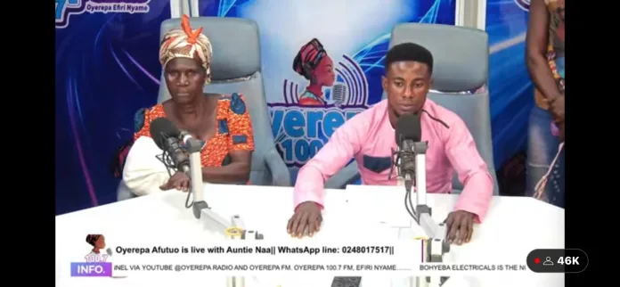 DNA Controversy : Kofi Gyamena, a young man accused of impregnating a minor, is exonerated by a DNA test on Oyerepa Afutuo radio/TV program